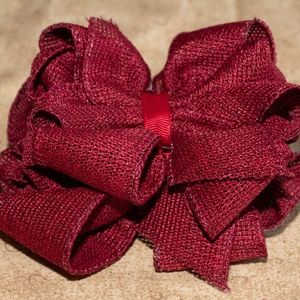 Romeo & Juliet hair bow
